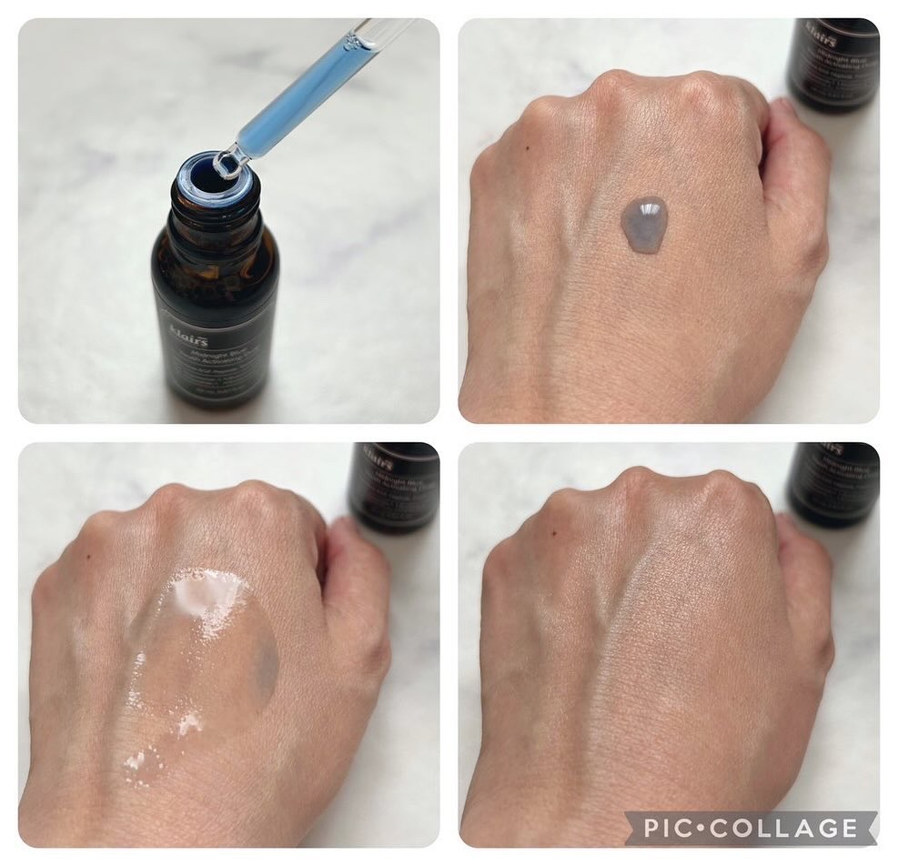 ミッドナイトブルーユースアクティベーティングドロップ(20ml)/Klairs/美容液を使ったクチコミ（2枚目）