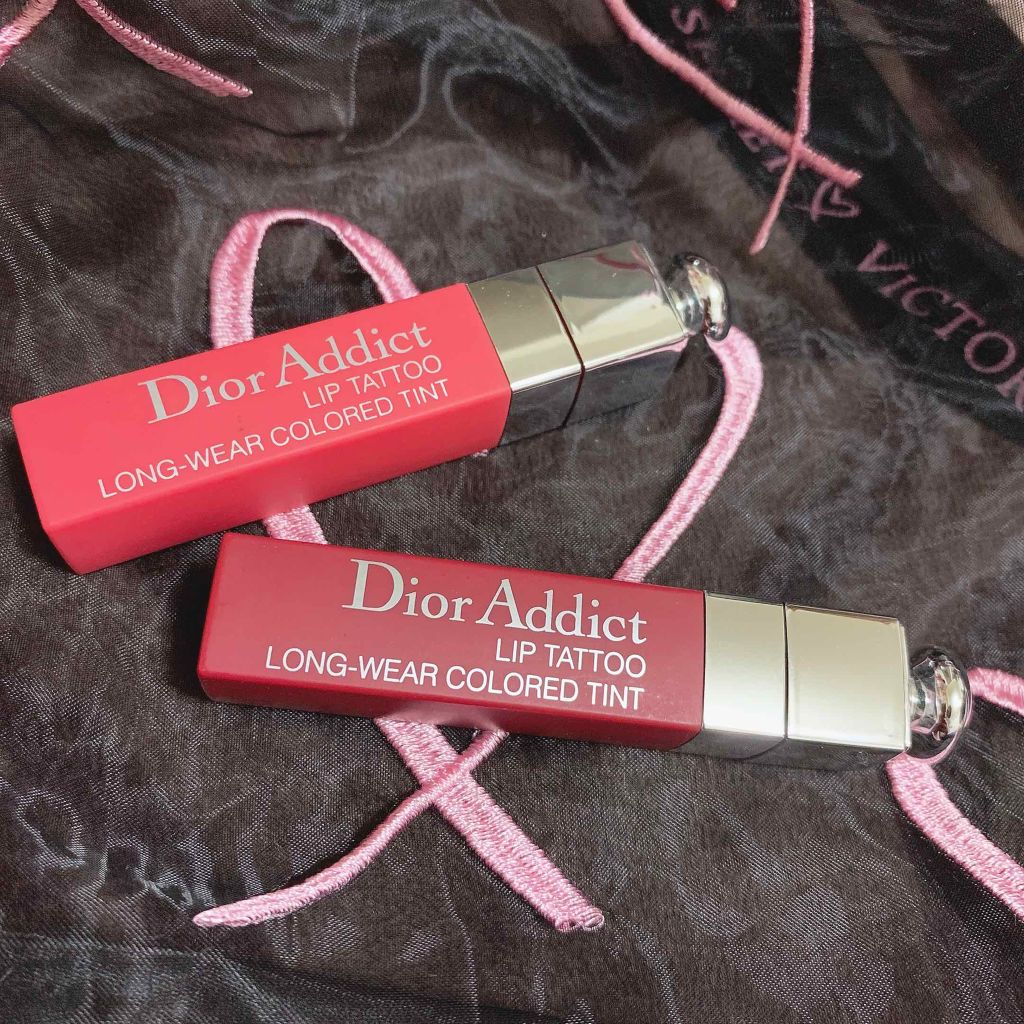 【旧】ディオール アディクト リップ ティント/Dior/リップグロスを使ったクチコミ(1枚目)