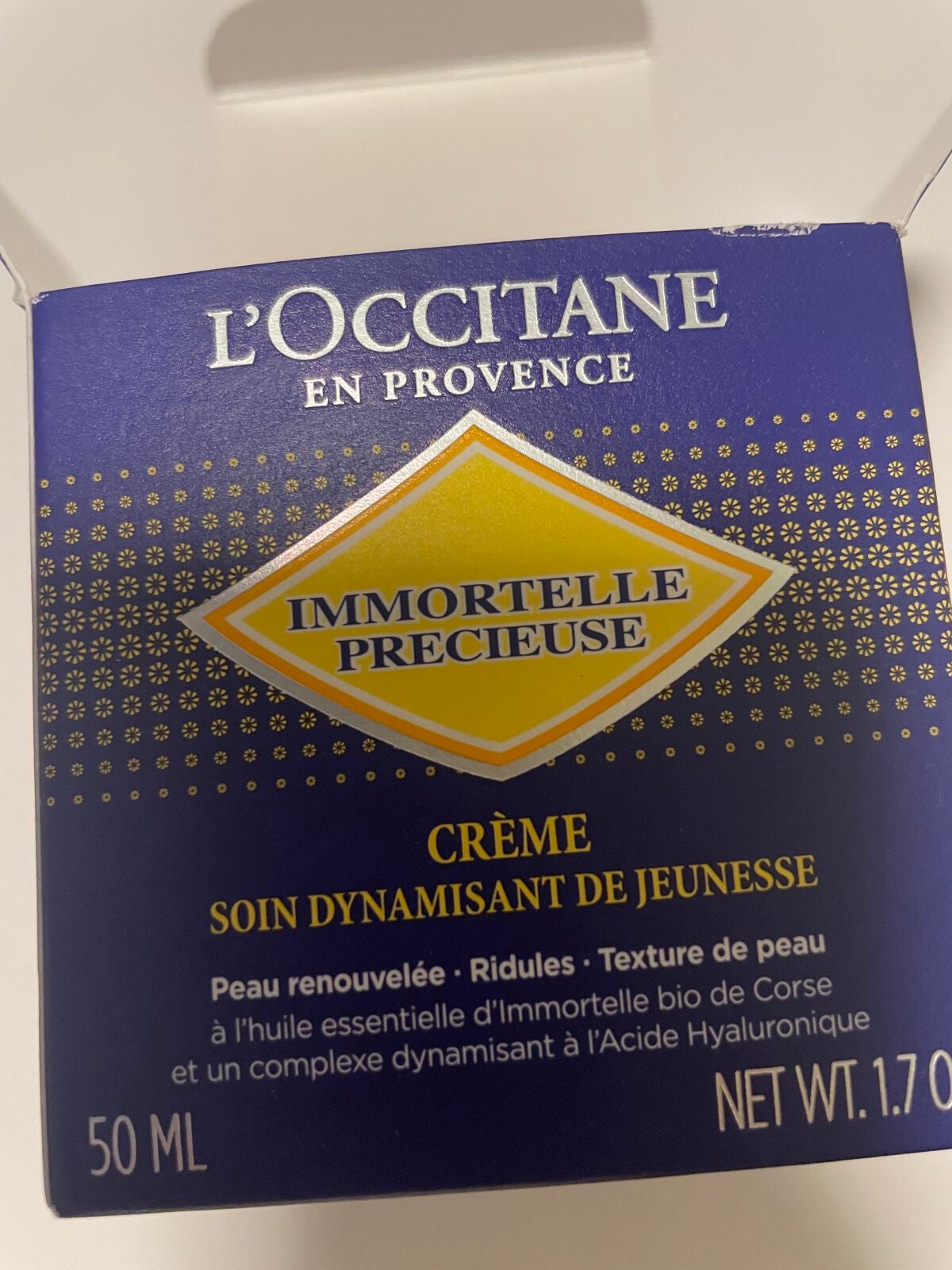 イモーテル プレシューズクリーム/L'OCCITANE/フェイスクリームを使ったクチコミ(2枚目)