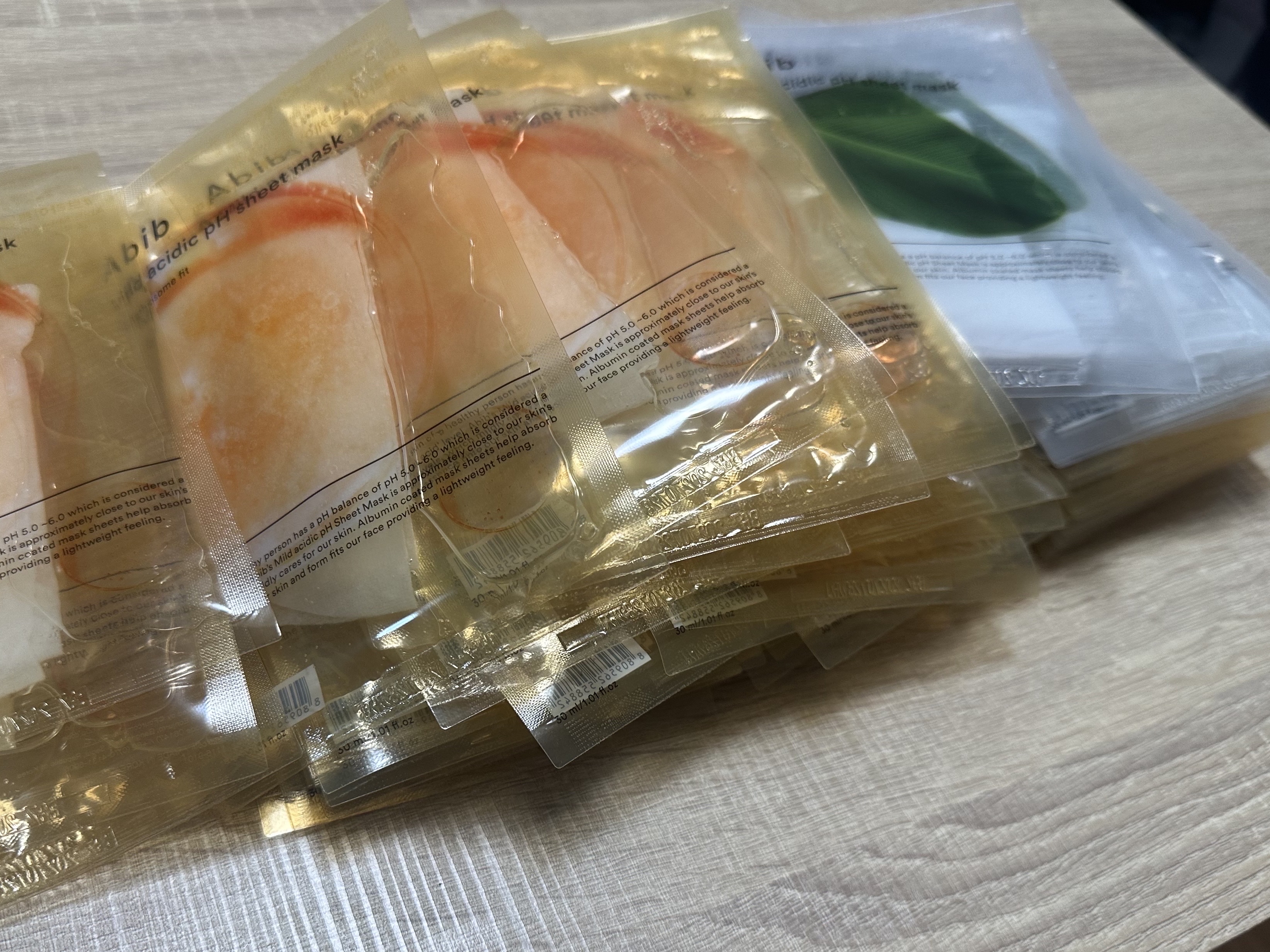 弱酸性pHシートマスク 柚子フィット/Abib /シートマスク・パックを使ったクチコミ（2枚目）