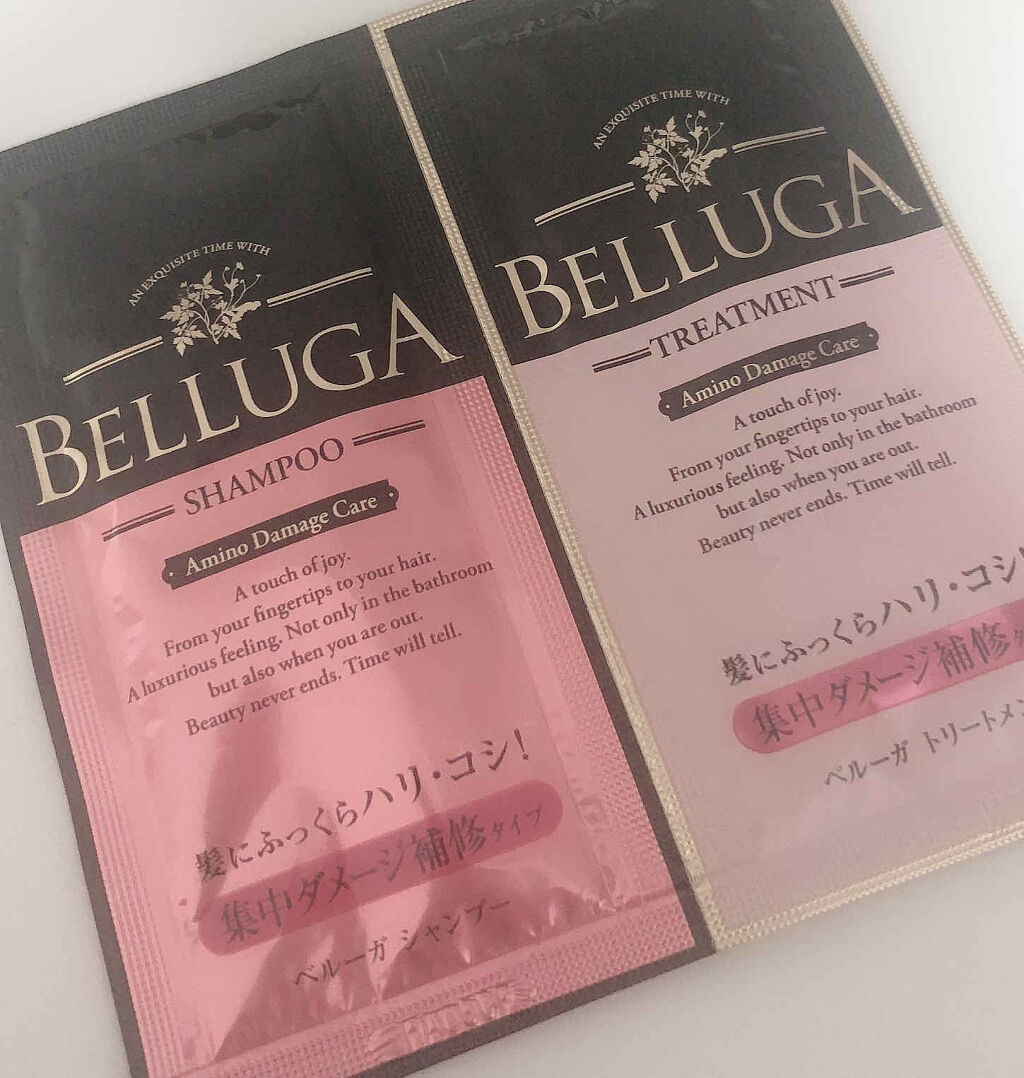 アミノダメージケア シャンプー／トリートメント/BELLUGA/シャンプー・コンディショナーを使ったクチコミ（1枚目）
