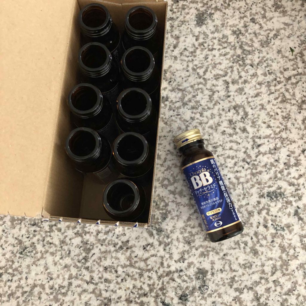 チョコラBBリッチセラミド/チョコラBB/美容ドリンクを使ったクチコミ（2枚目）