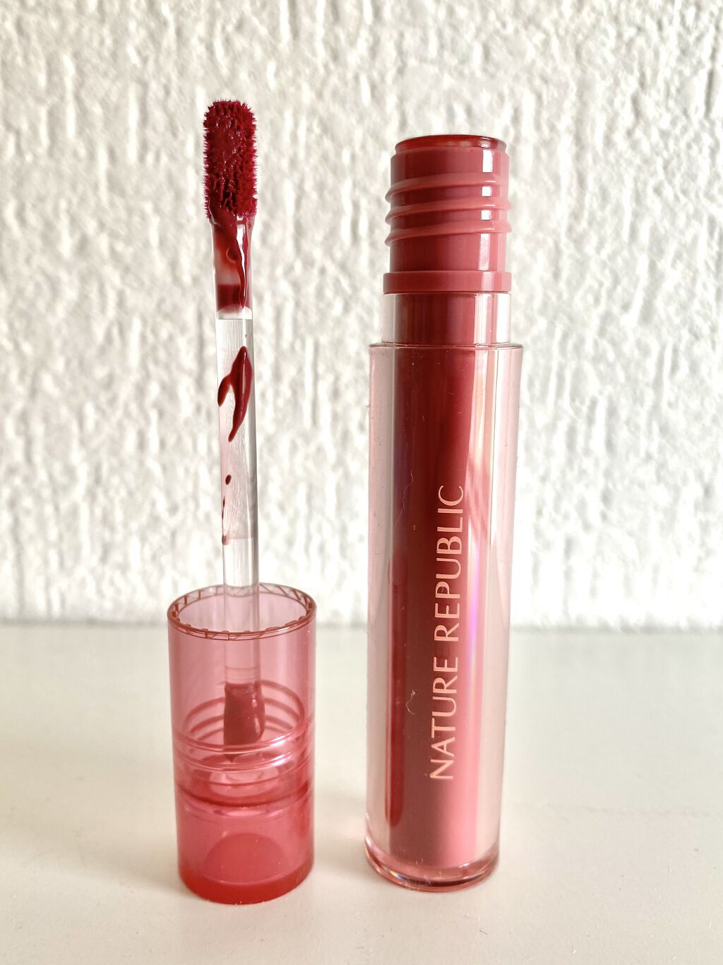 バイフラワーグラスデューティント/ネイチャーリパブリック/リップティントを使ったクチコミ（2枚目）