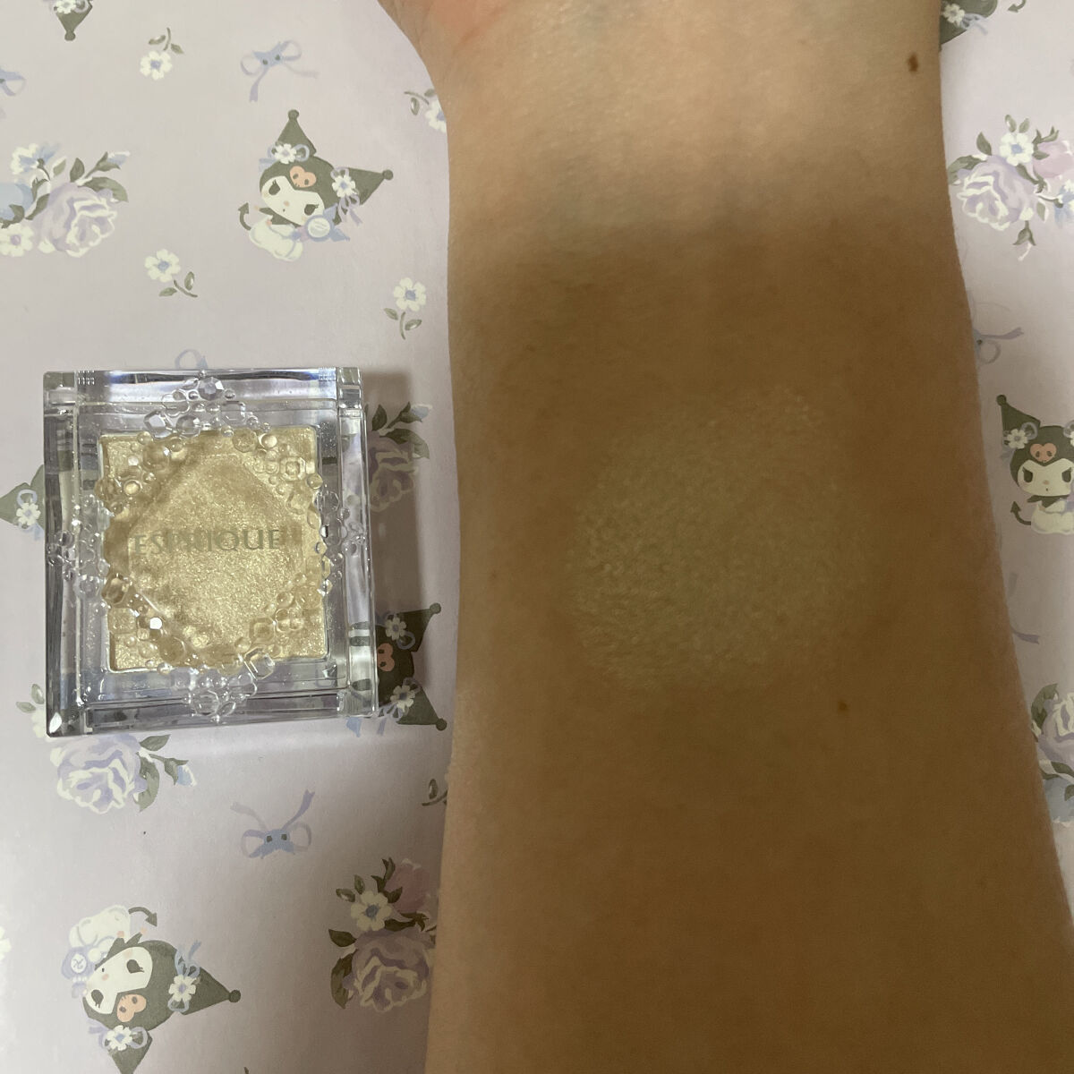 セレクト アイカラー BE300 ライトベージュ/ESPRIQUE/単色アイシャドウを使ったクチコミ（1枚目）