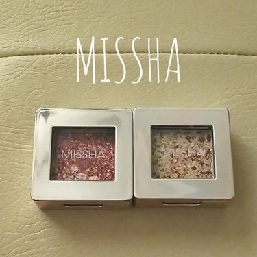 グリッタープリズム シャドウ/MISSHA/シングルアイシャドウを使ったクチコミ（1枚目）