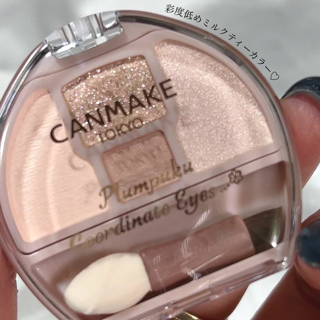 プランぷくコーデアイズ/キャンメイク/パウダーアイシャドウを使ったクチコミ(3枚目)
