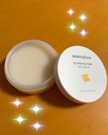 innisfree キャノーラハニー リップスリーピングマスクのクチコミ「今回はイニスフリーのリップスリーピングマスクについてお話しします！！

イニスフリーといえば最.....」（2枚目）