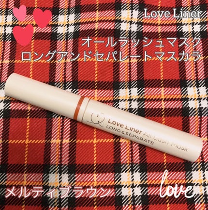 オールラッシュ マスク ロング&セパレート<マスカラ>/ラブ・ライナー/マスカラを使ったクチコミ(2枚目)