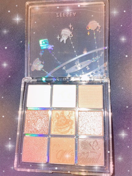 クォーツ 9色アイシャドウパレット(ドリームランドアイシャドウ)/ZEESEA/アイシャドウパレットを使ったクチコミ(1枚目)