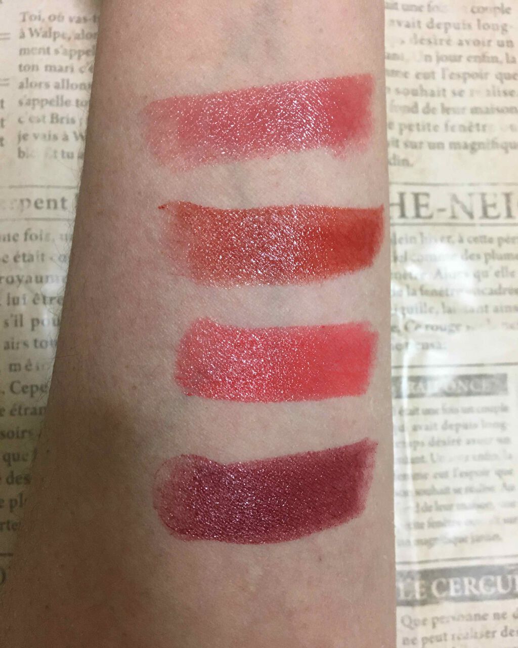 ルージュ ココ フラッシュ 124 ヴィブラン/CHANEL/口紅を使ったクチコミ（2枚目）