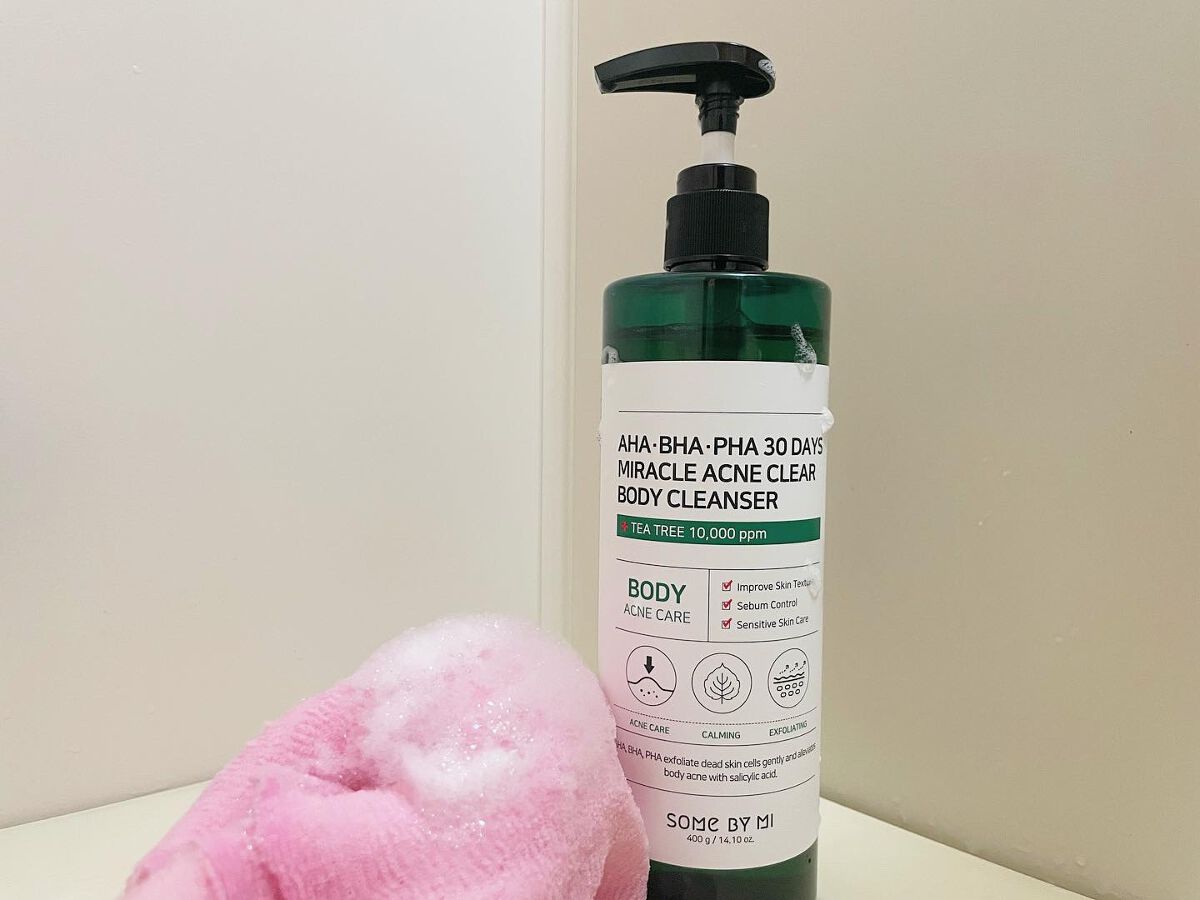 AHA·BHA·PHA 30デイズミラクルアクネボディクレンザー/SOME BY MI/ボディソープを使ったクチコミ(3枚目)