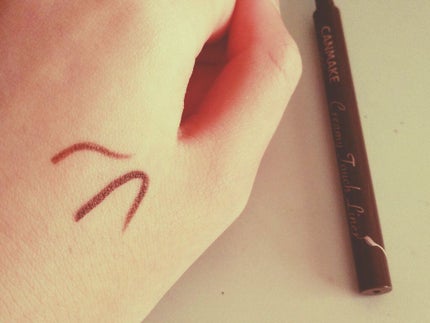 クリーミータッチライナー/キャンメイク/ジェルアイライナーを使ったクチコミ(5枚目)