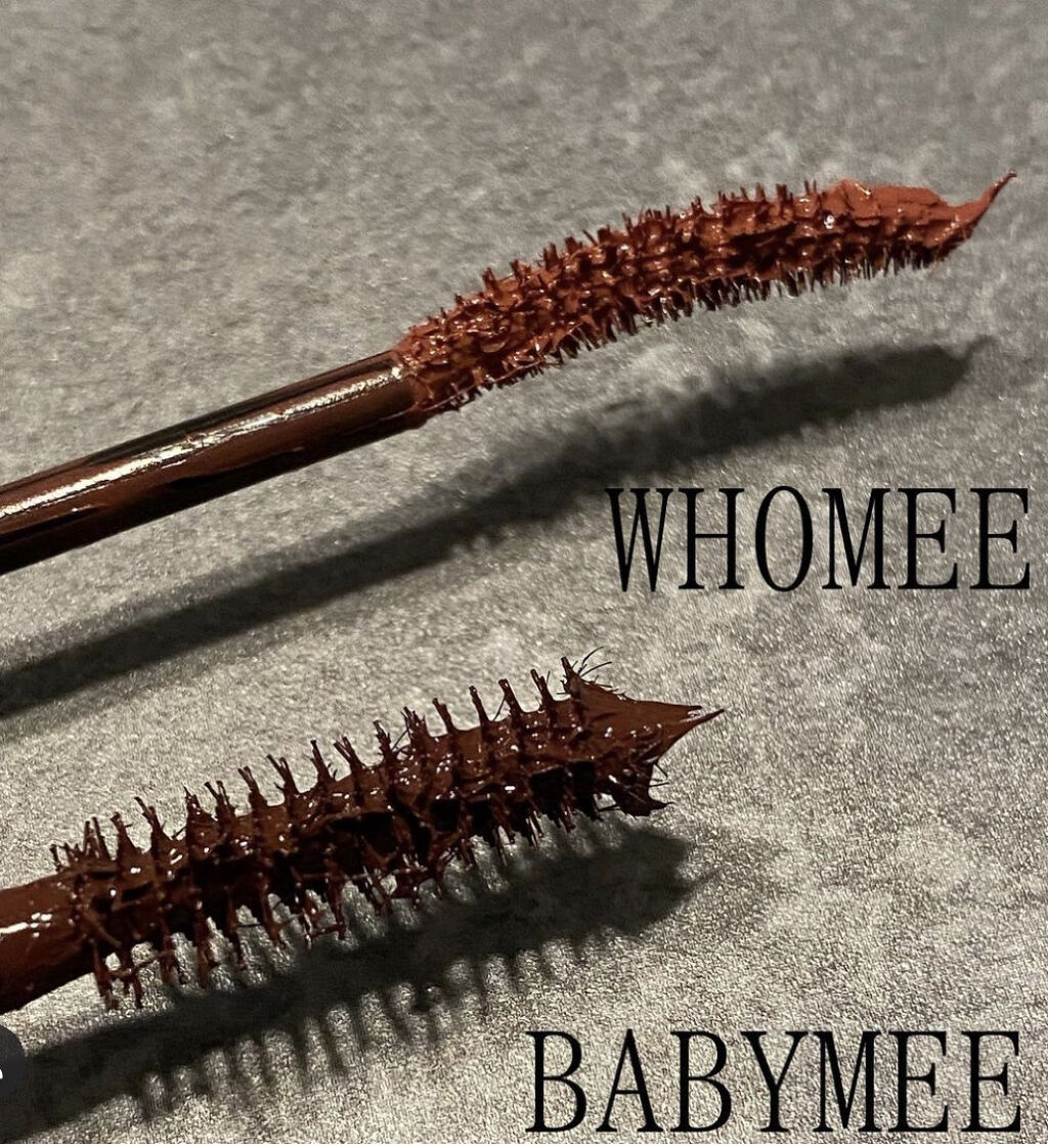 ロング＆カールマスカラ/WHOMEE/マスカラを使ったクチコミ（3枚目）