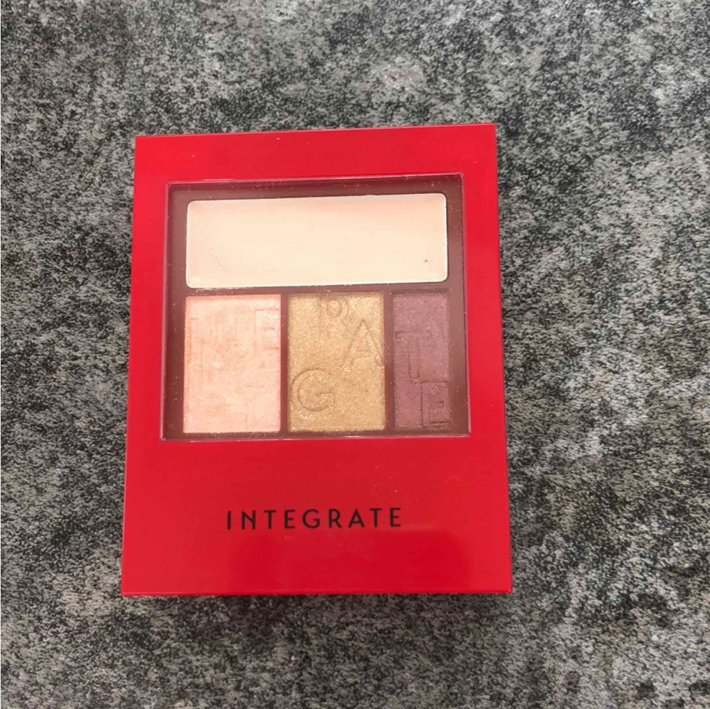 アクセントカラーアイズ CC/インテグレート/アイシャドウパレットを使ったクチコミ（1枚目）