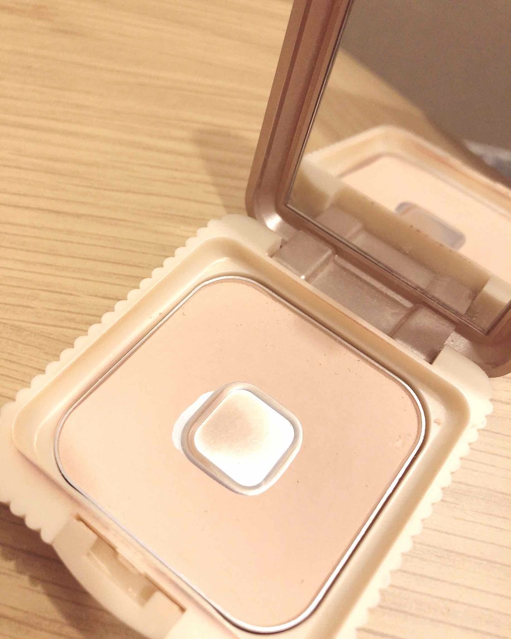 マシュマロフィニッシュファンデーション  MO マットオークル/キャンメイク/パウダーファンデーションを使ったクチコミ（2枚目）