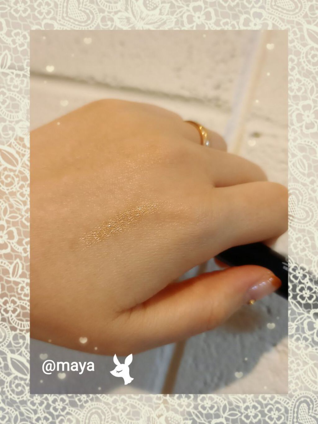 UR GLAM　EYESHADOW STICK/U R GLAM/スティックアイシャドウを使ったクチコミ（2枚目）