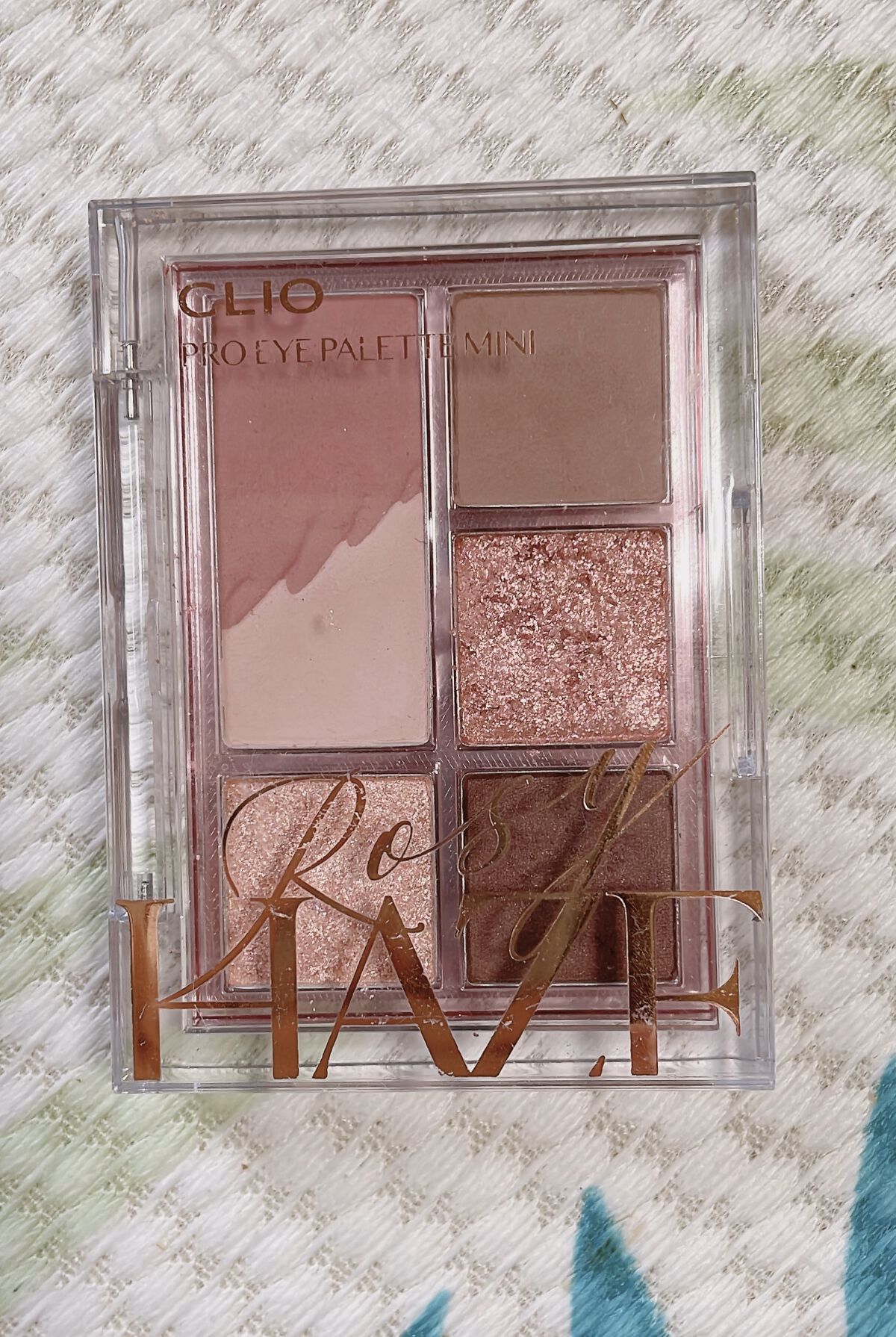 プロ アイパレット ミニ/CLIO/アイシャドウパレットを使ったクチコミ（1枚目）