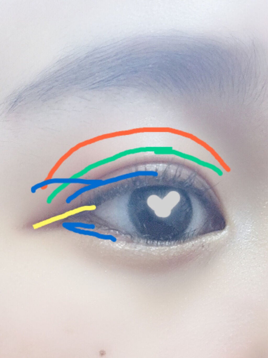 パーフェクトマルチアイズ/キャンメイク/アイシャドウパレットを使ったクチコミ(4枚目)