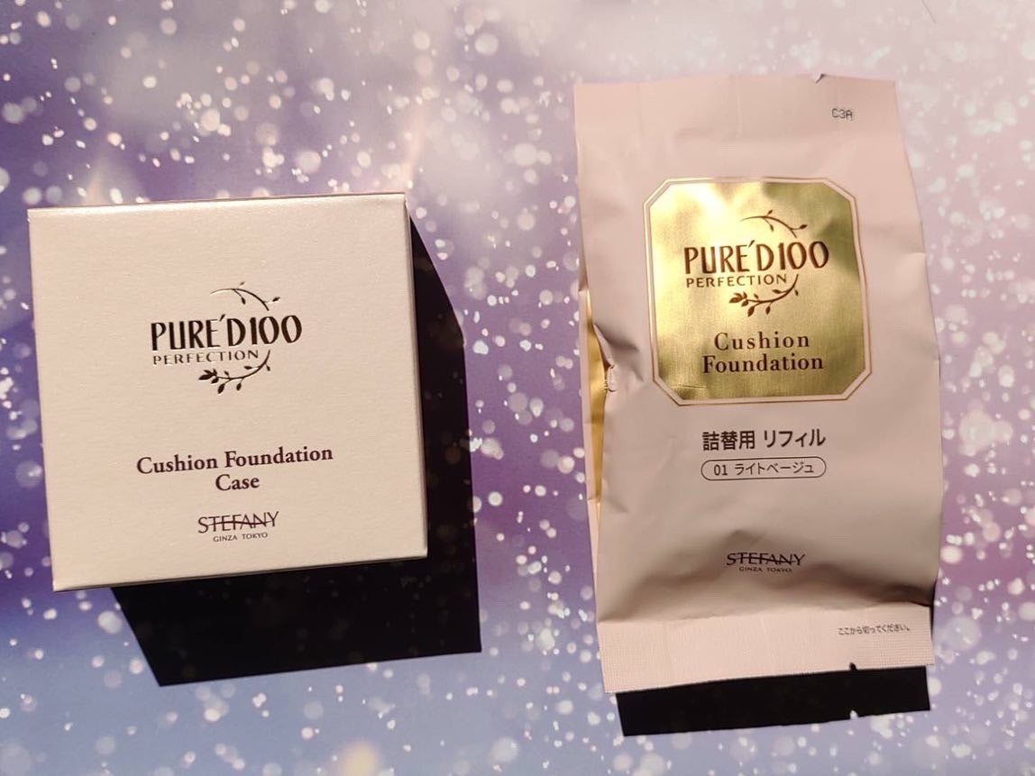 PURE'D100 PERFECTION クッションファンデ/ステファニー/クッションファンデーションを使ったクチコミ(3枚目)