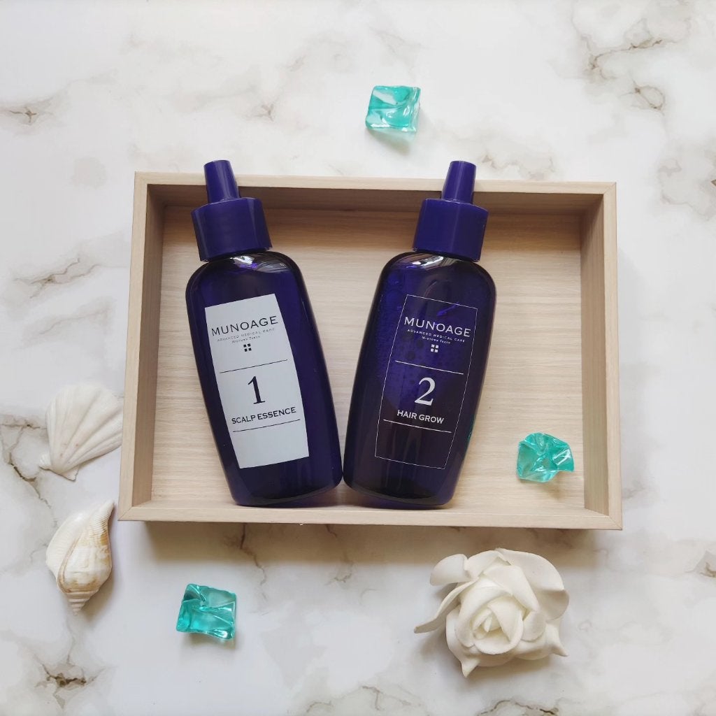 Wアプローチヘアプログラム/MUNOAGE(ミューノアージュ)/頭皮ローションを使ったクチコミ(1枚目)