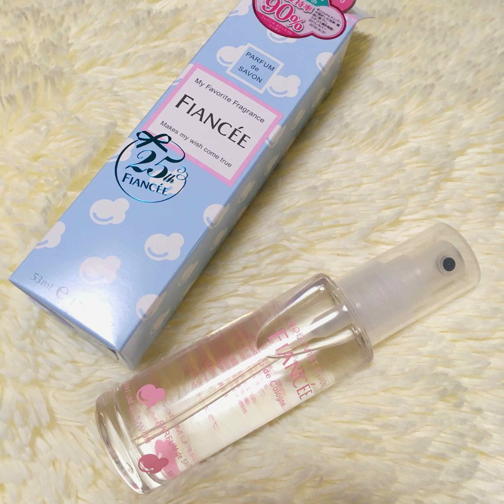 ボディミスト シャボン/フィアンセ/香水(レディース)を使ったクチコミ（1枚目）