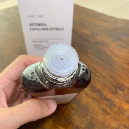 JUST ONE ヴィーガンエッセンス カワラヨモギ花エキス/BOM/化粧水を使ったクチコミ(2枚目)