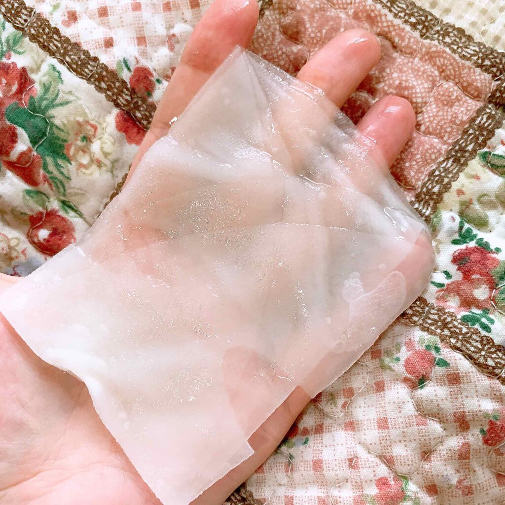 モイストファーマ シートマスク 3枚/unlabel/シートマスク・パックを使ったクチコミ（3枚目）