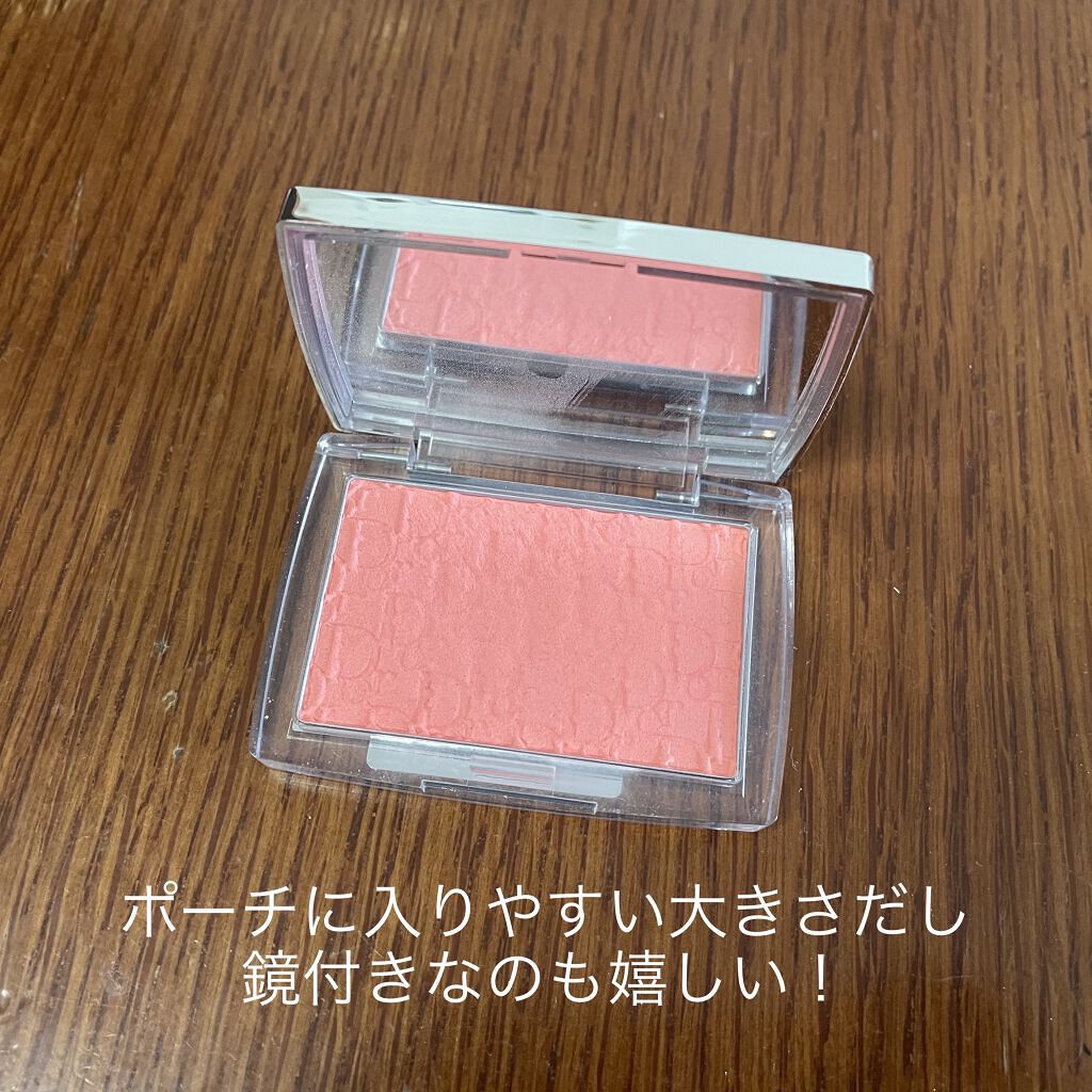 【旧】ディオール バックステージ ロージー グロウ 004 コーラル/Dior/パウダーチークを使ったクチコミ（2枚目）