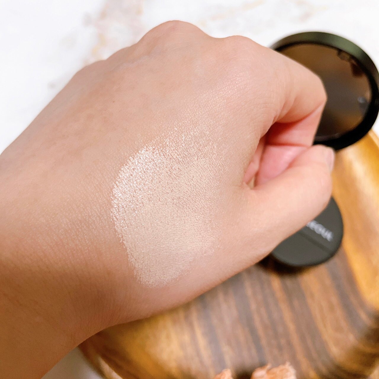 ジャビンドゥソウル ウインクファンデーションパクト/Javin De Seoul/クッションファンデーションを使ったクチコミ(4枚目)