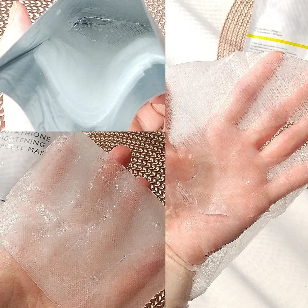 グルタチオンブアンプルマスク/Genabelle/シートマスク・パックを使ったクチコミ(3枚目)