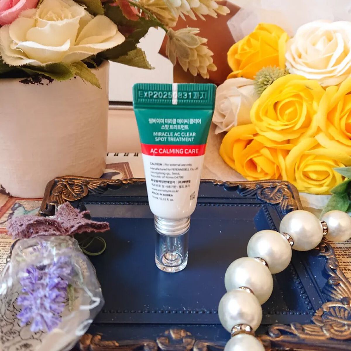 ミラクルアクネクリアスポットトリートメント/SOME BY MI/美容液を使ったクチコミ（2枚目）