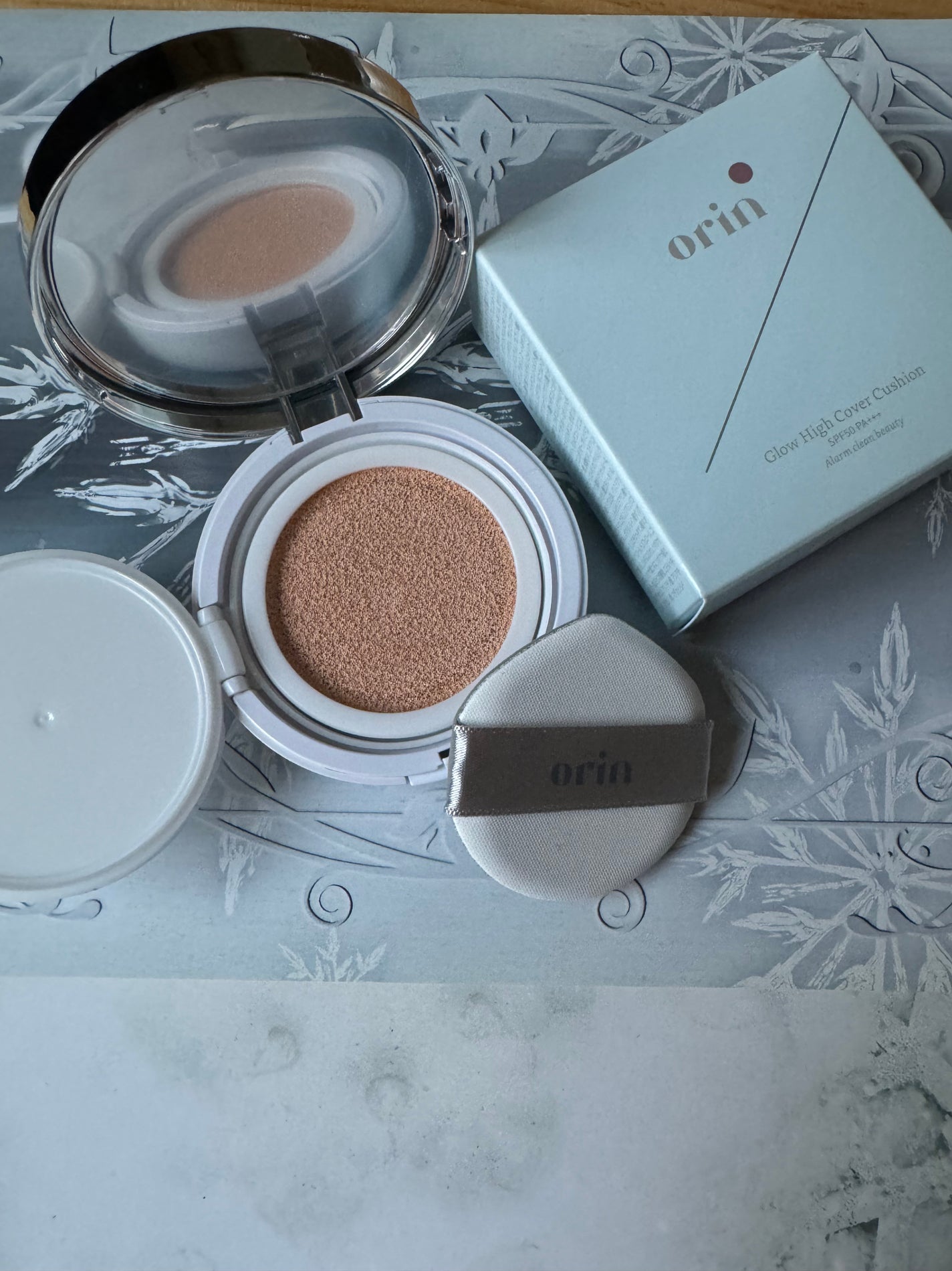 Glow High Cover Cushion/orin/クッションファンデーションを使ったクチコミ(2枚目)