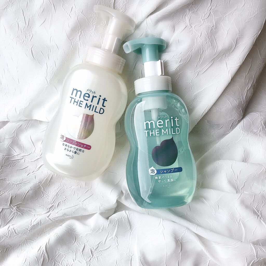 ザマイルド/メリット/市販シャンプーを使ったクチコミ（1枚目）