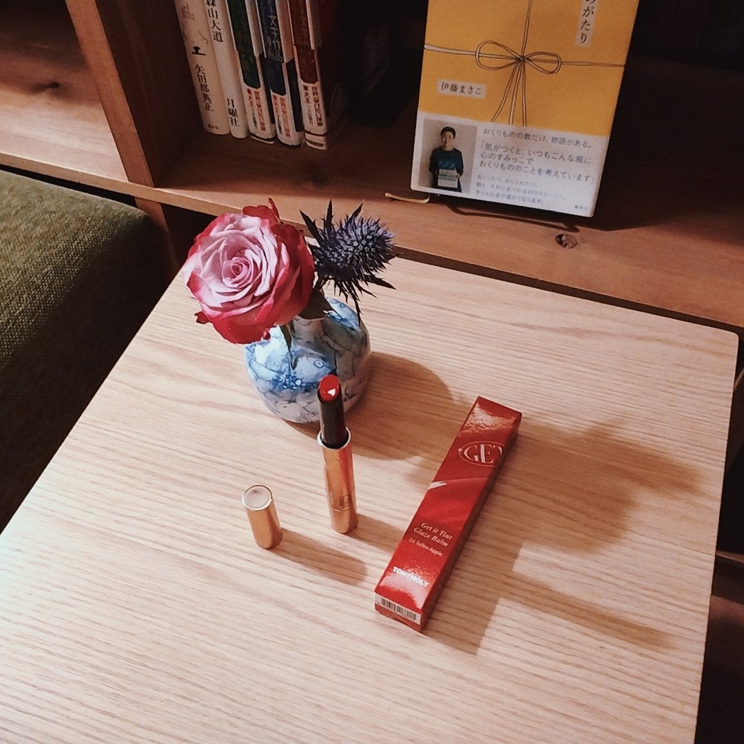 ゲットイットティントグレーズバーム/TONYMOLY/リップティントを使ったクチコミ(2枚目)