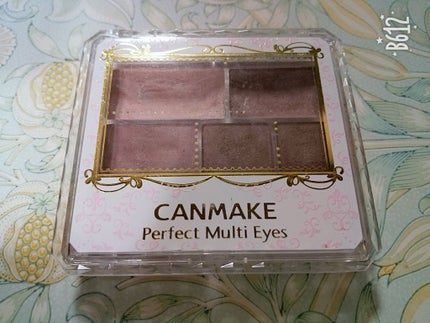 パーフェクトマルチアイズ/キャンメイク/アイシャドウパレットを使ったクチコミ(1枚目)