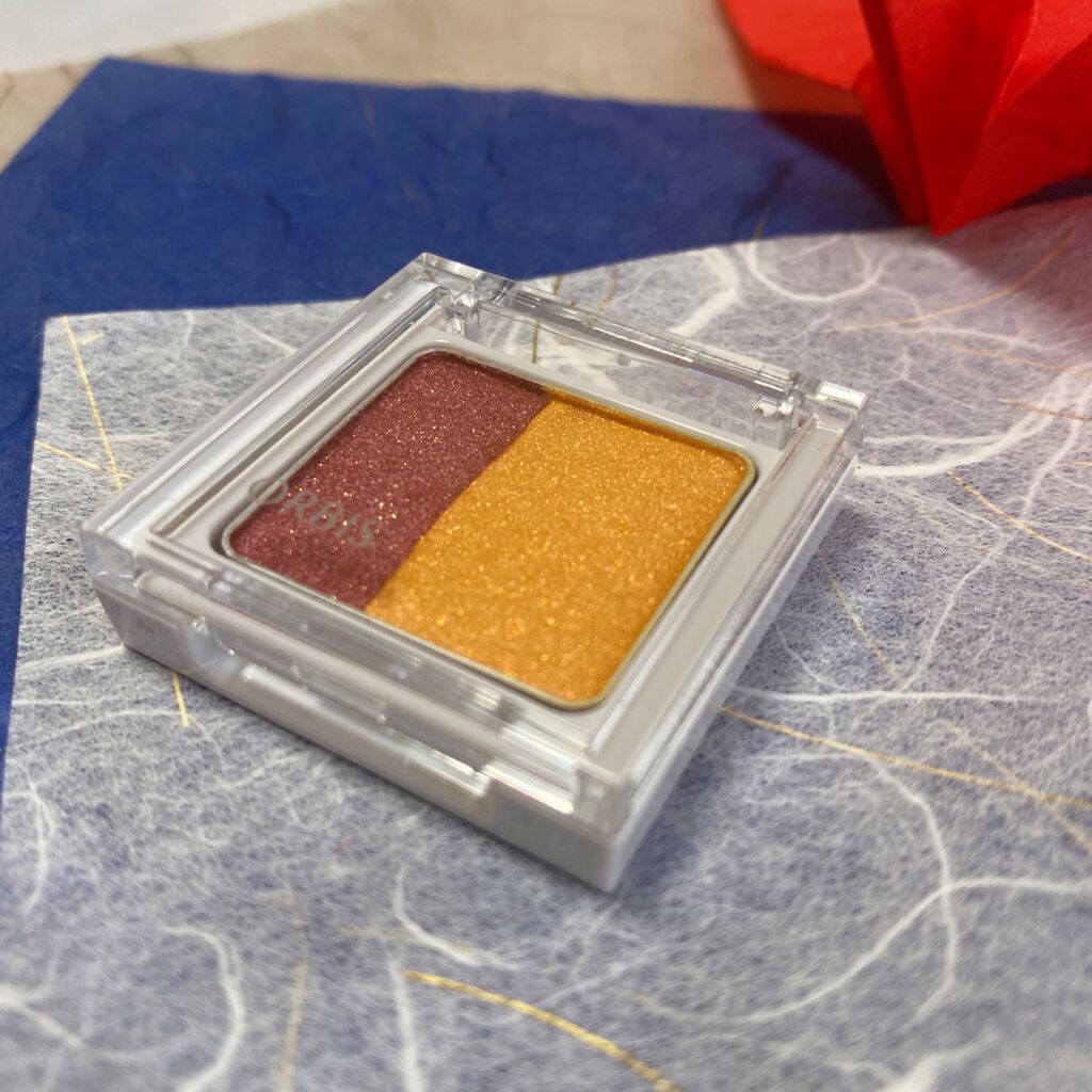 ツイングラデーションアイカラー/オルビス/アイシャドウパレットを使ったクチコミ(2枚目)