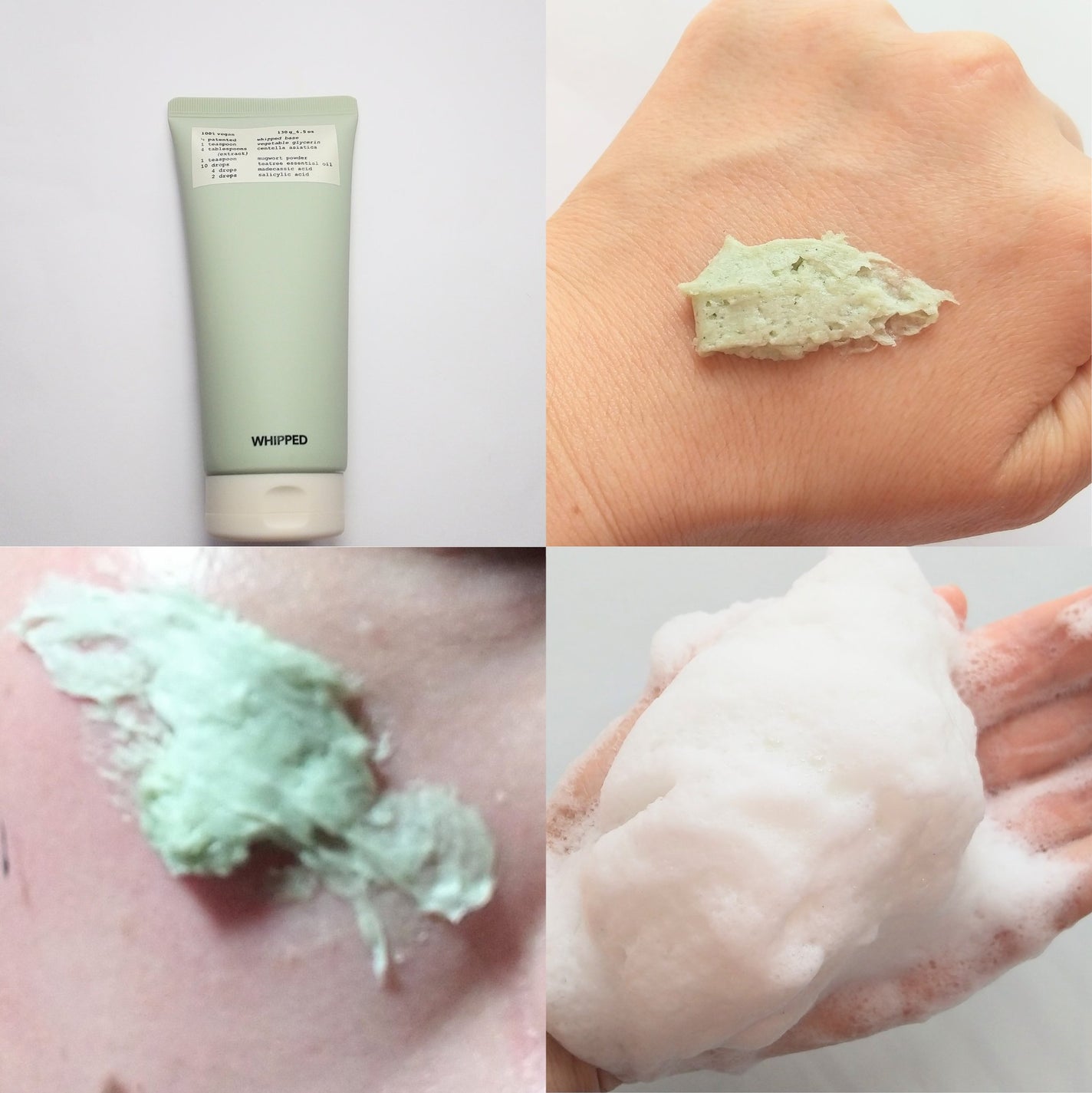 ヴィーガンパッククレンザーチューブ/WHIPPED/洗顔フォームを使ったクチコミ(2枚目)