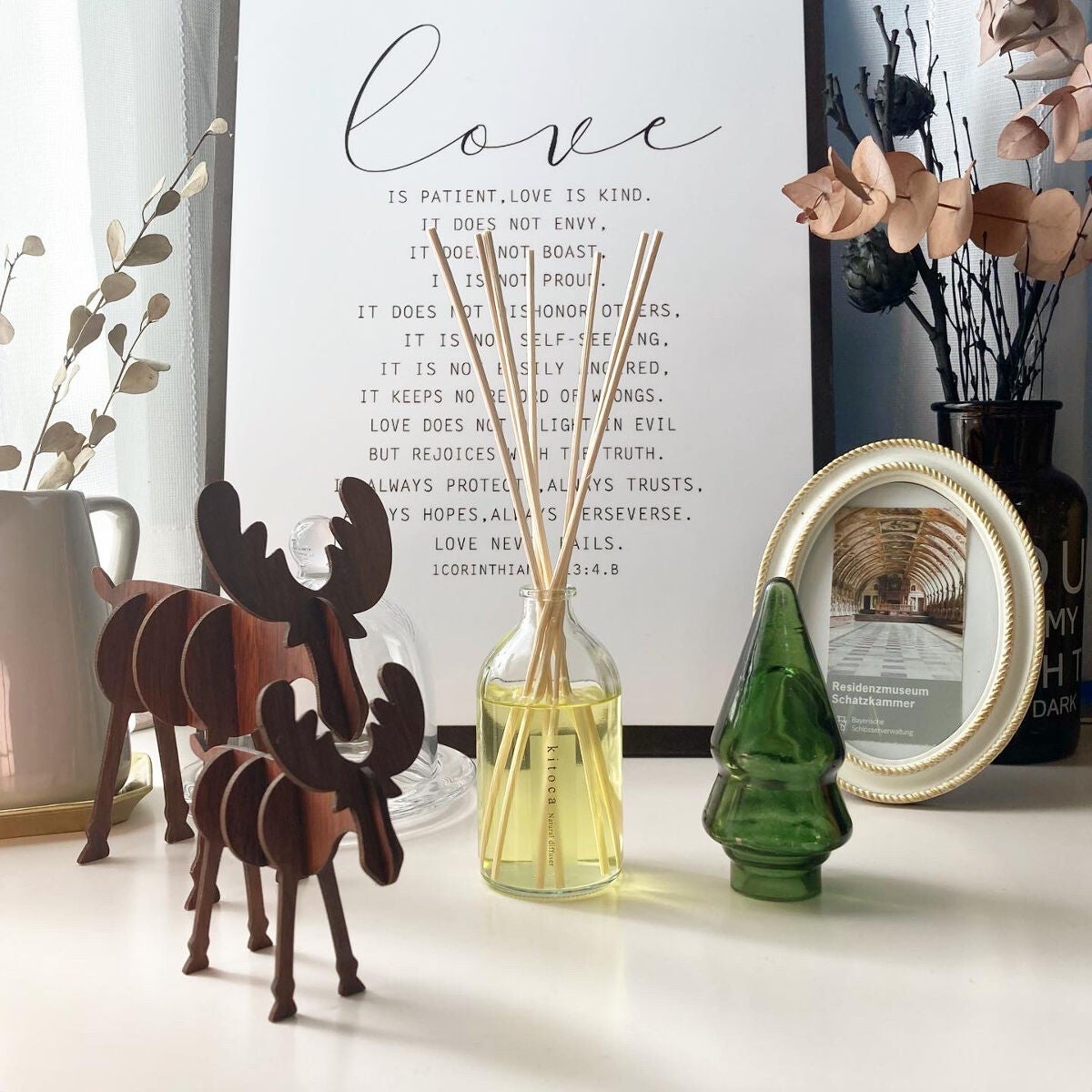 消臭リードディフューザー/Kitoca 木と果/ルームフレグランスを使ったクチコミ(1枚目)