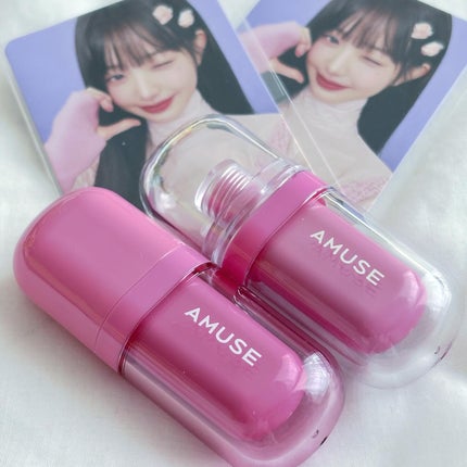 ジェルフィットティント/AMUSE/リップティントを使ったクチコミ(2枚目)