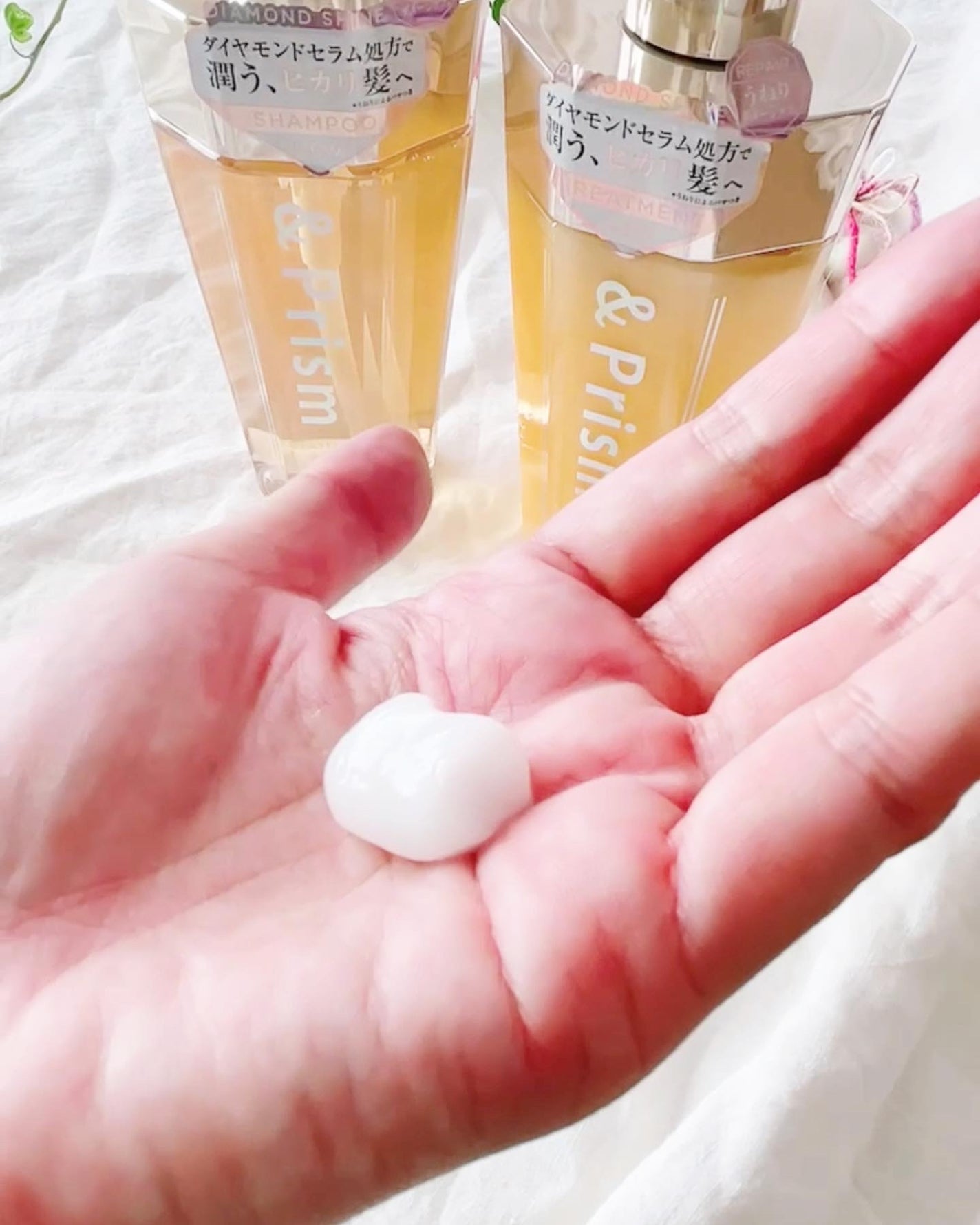 DIAMOND SHINE シャンプー/ヘアトリートメント/&Prism/市販シャンプーを使ったクチコミ(4枚目)
