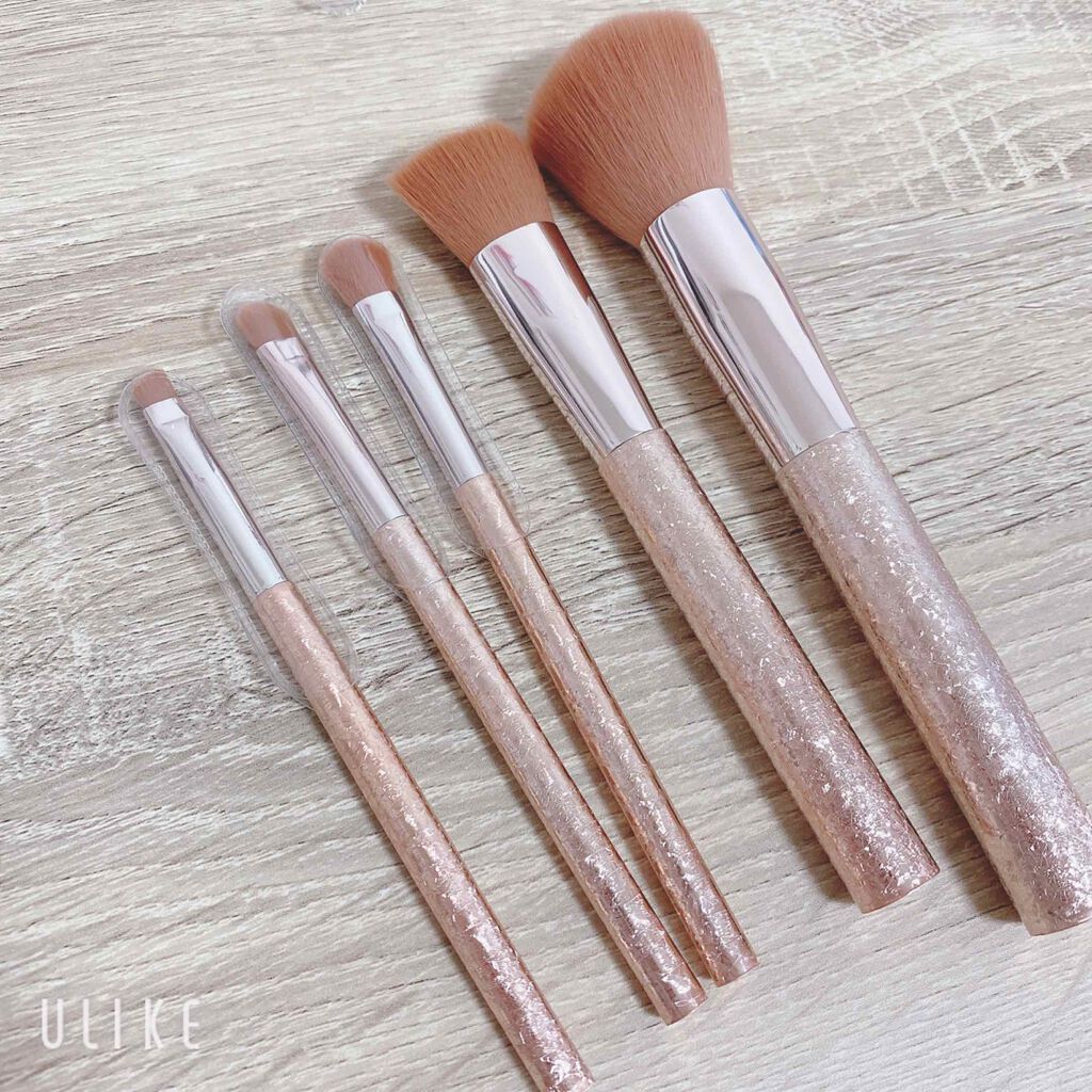 ペルールメイクアップブラシセット/フランフラン/メイクアップキットを使ったクチコミ(3枚目)