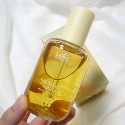 ポリッシュオイル_ホワイトユズ/La'dor/ヘアオイルを使ったクチコミ(1枚目)