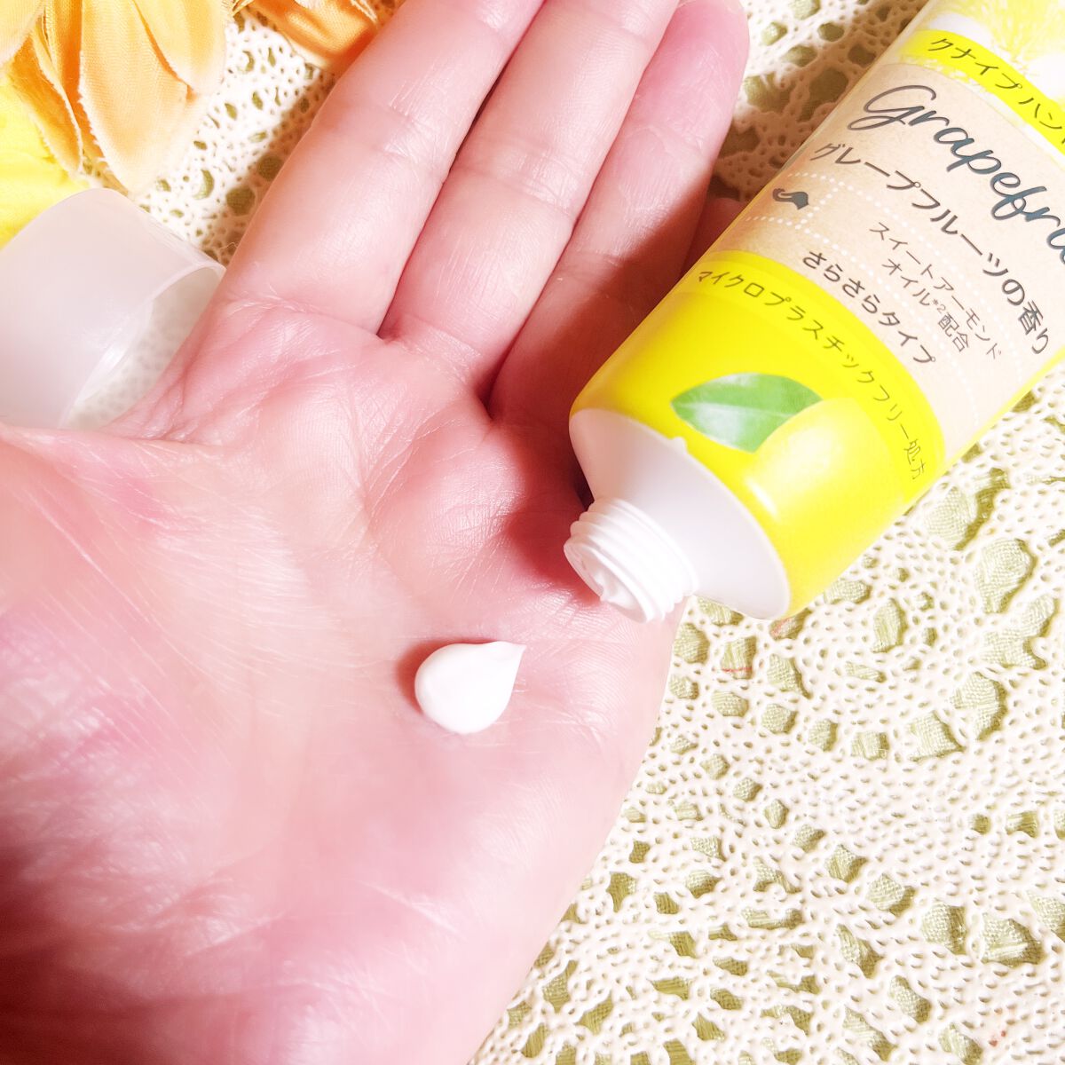 クナイプ ハンドクリーム グレープフルーツの香り/クナイプ/ハンドクリームを使ったクチコミ(2枚目)