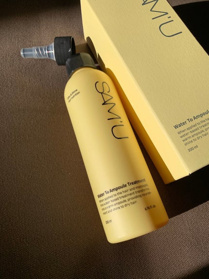 ウォータートゥーアンプルトリートメント|SAM'Uの使い方を徹底解説 - ????´- SAM'U WATER TO AMPOULE TREATMENT by あやさん????´-ғᴏʟʟᴏᴡ100㌫????(敏感肌) | LIPS
