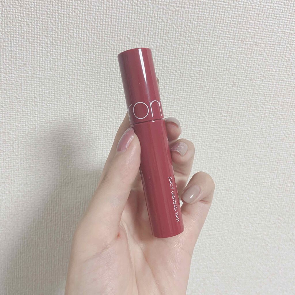 ジューシーラスティングティント/rom&nd/リップティントを使ったクチコミ(3枚目)