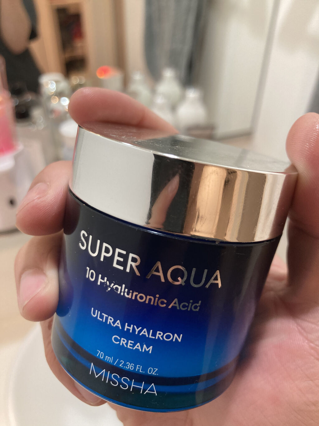 アクア UH クリーム/MISSHA/フェイスクリームを使ったクチコミ（1枚目）