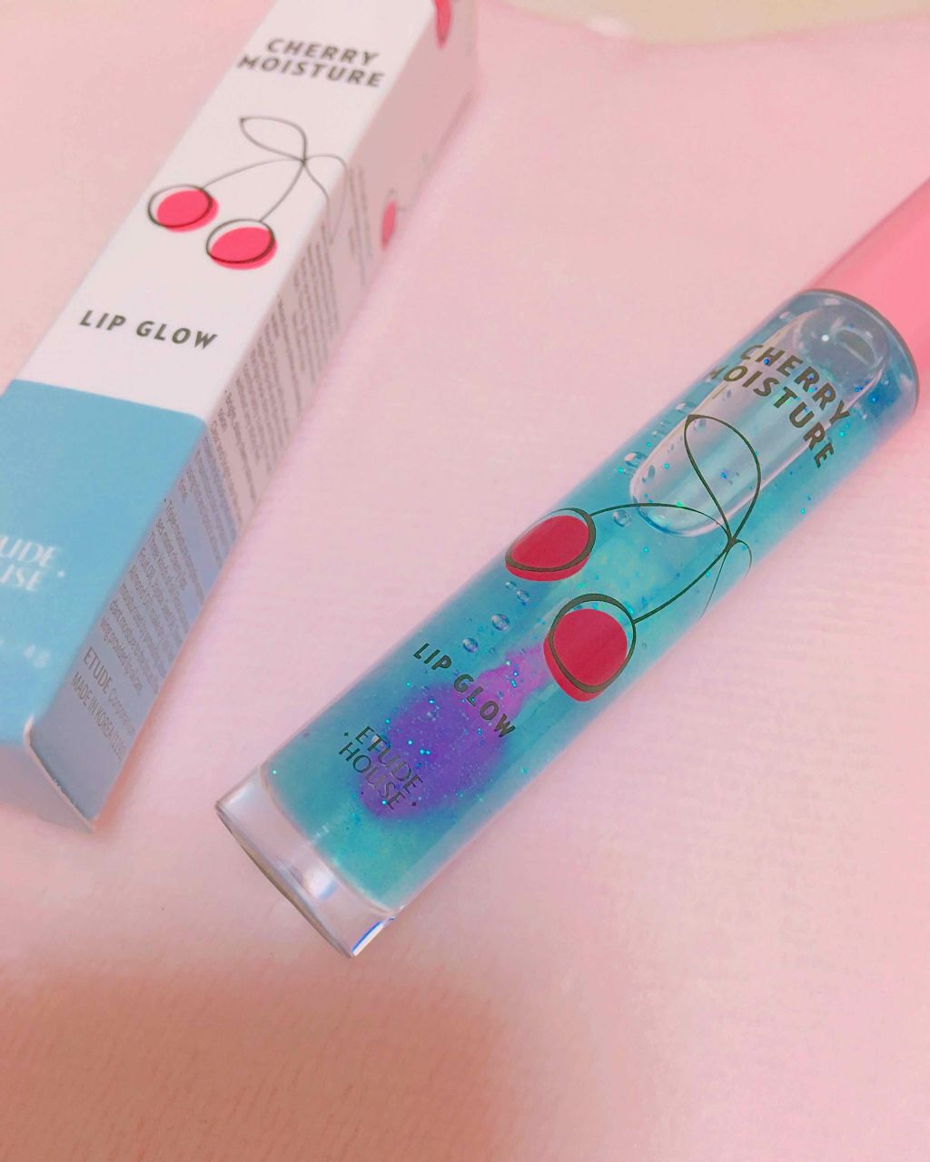チェリーモイスチャー リップグロウ/ETUDE/リップグロスを使ったクチコミ(1枚目)