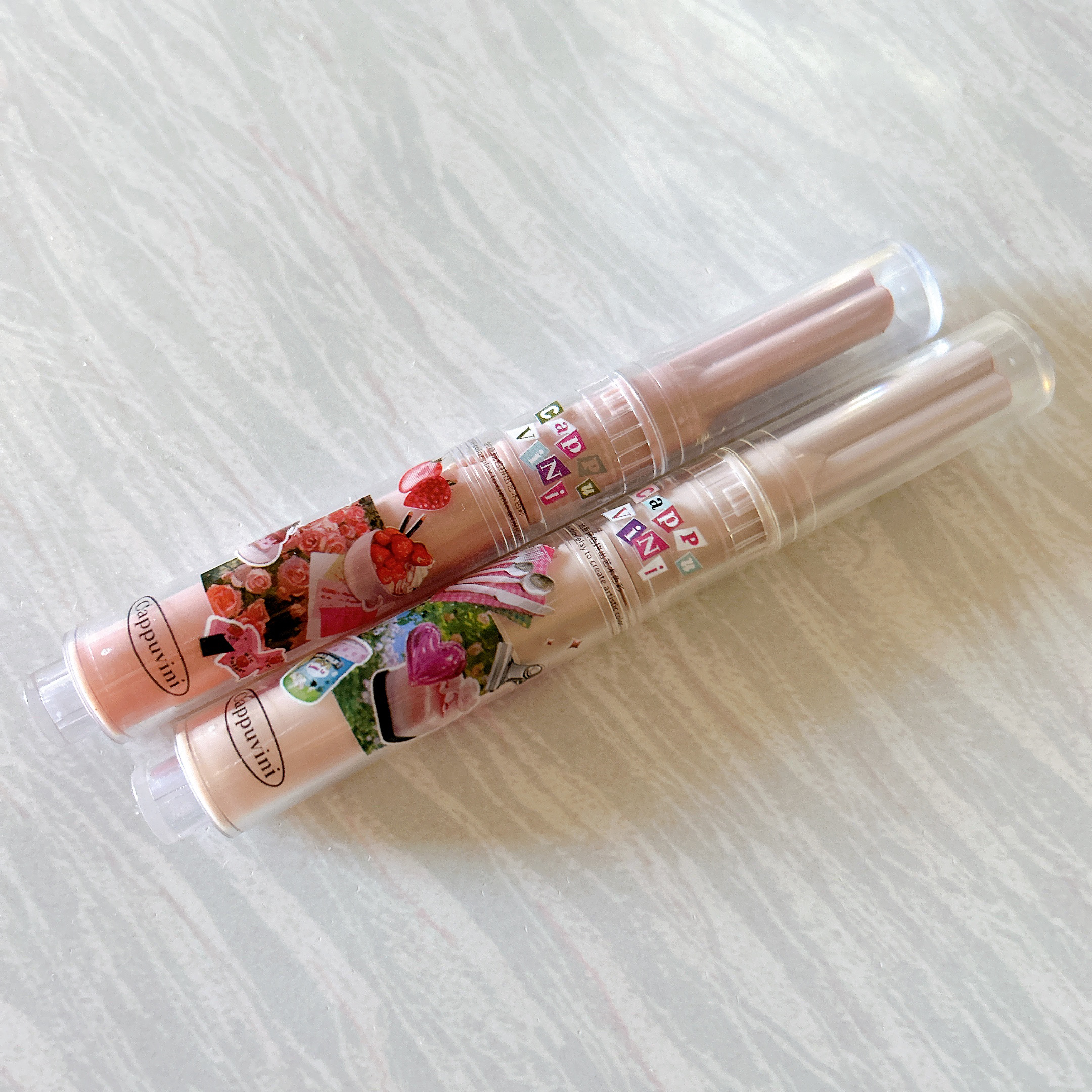 CAPPUVINI collage art solid lipstick