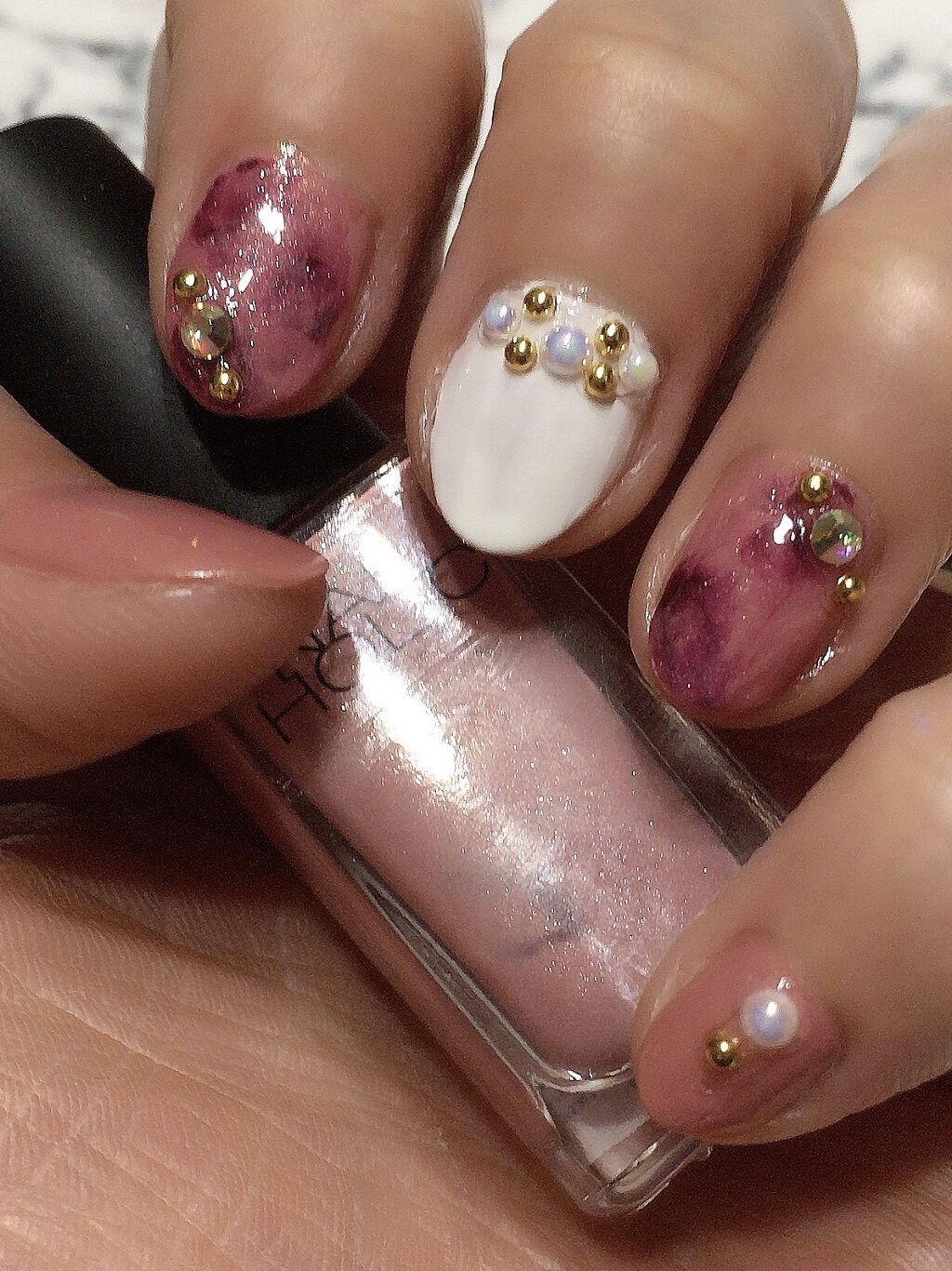 エスポルール ネイルポリッシュA/エスポルール/マニキュアを使ったクチコミ（2枚目）