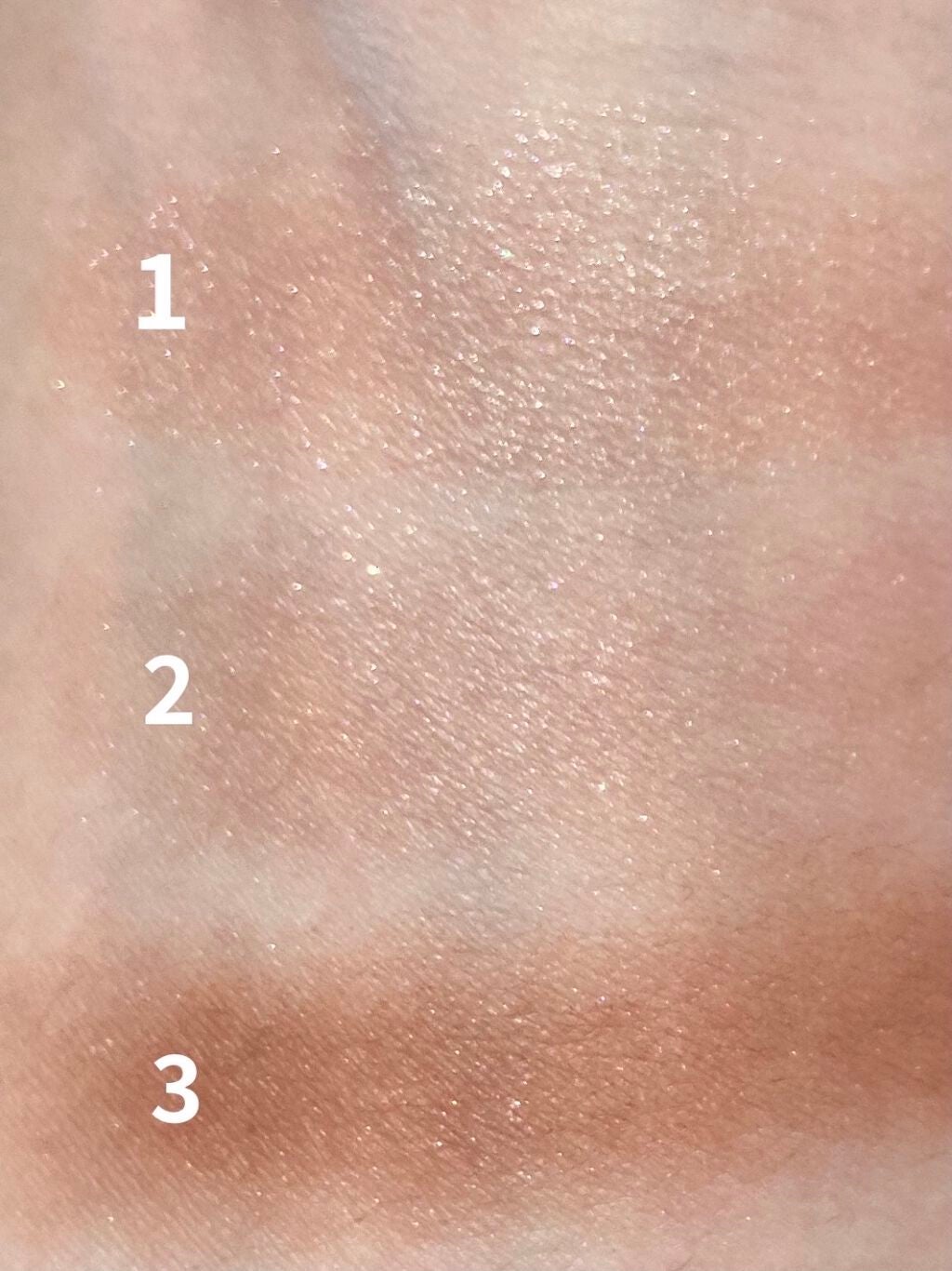 トーンアップアイシャドウ/CEZANNE/アイシャドウパレットを使ったクチコミ(2枚目)